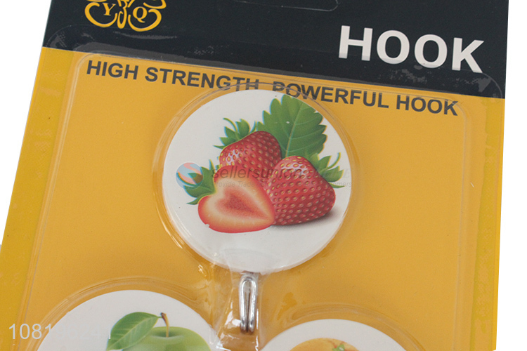 New arrival kitchen sticky hooks plastic hanging hooks