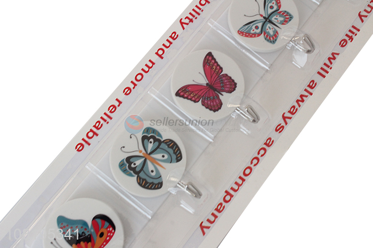 High quality plastic sticky hooks household hanging hooks
