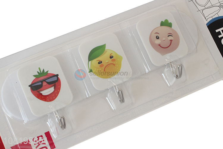 China factory home sticky hooks cartoon wall hooks