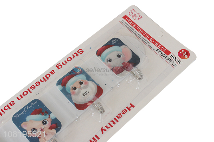 New products cartoon printed sticky hooks wall hooks
