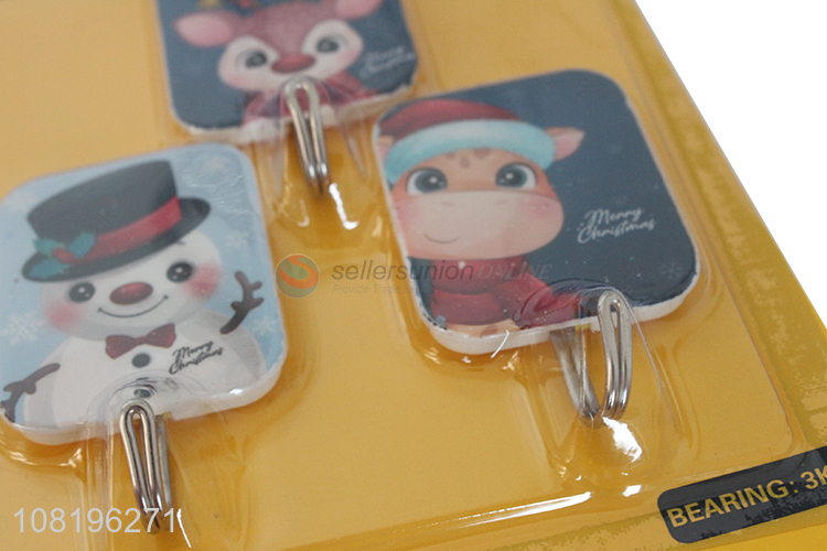 Hot products cute cartoon sticky hooks wall hooks