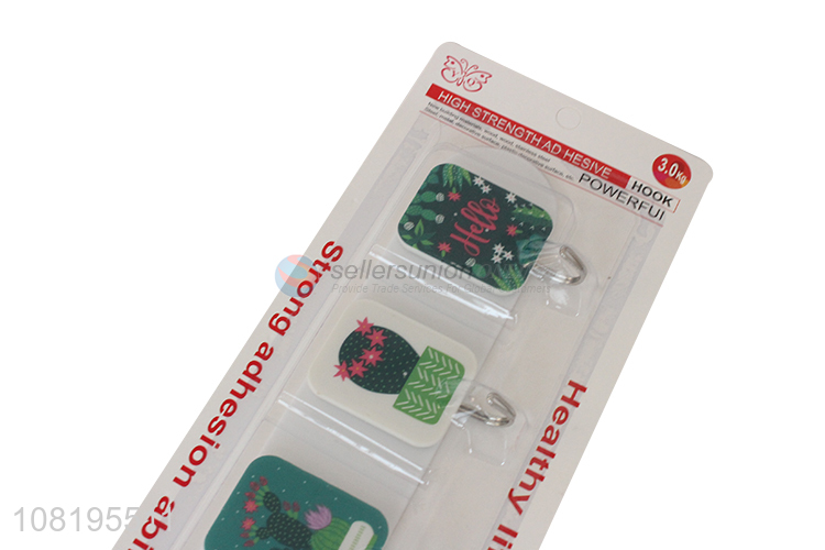 High quality simple printed sticky hooks for sale