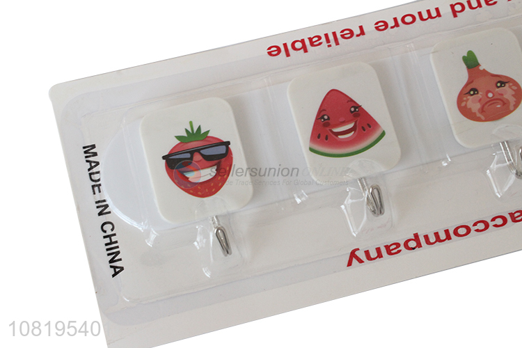 Good quality cartoon printed wall sticky hooks