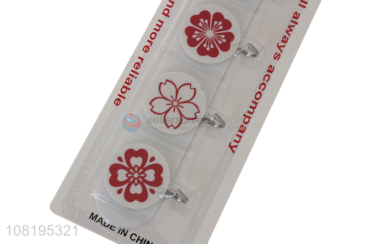 Yiwu factory simple household plastic sticky hooks