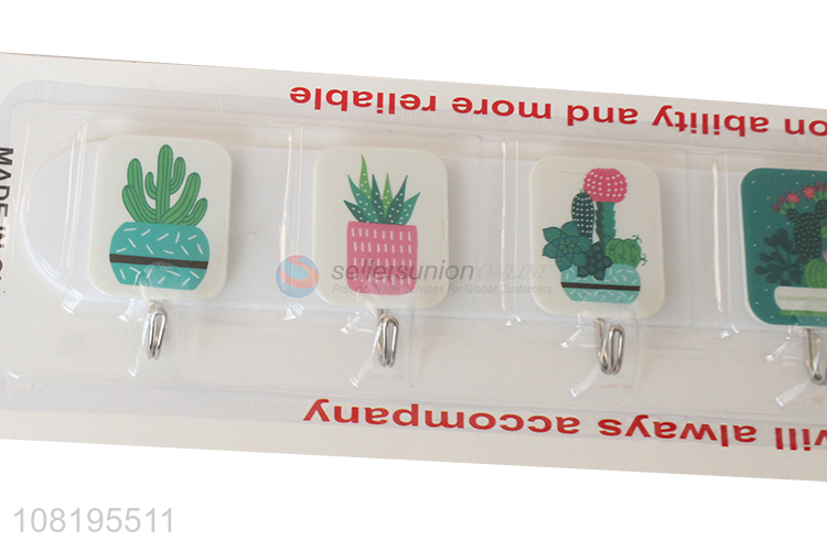 High quality simple printed sticky hooks for sale
