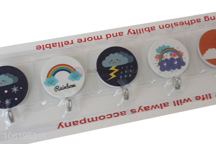 Factory wholesale cartoon household wall sticky hooks