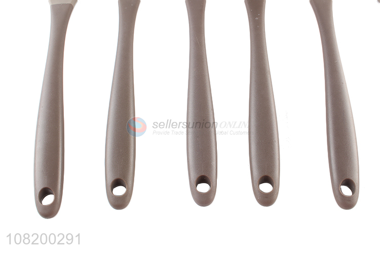 New products plastic handle silicone kitchen utensils set