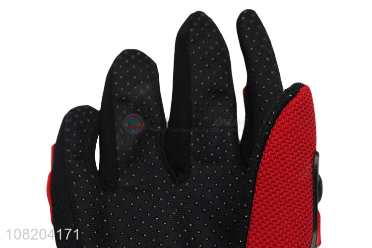 Wholesale Breathable Full Finger Sports Gloves Motorcycle Gloves