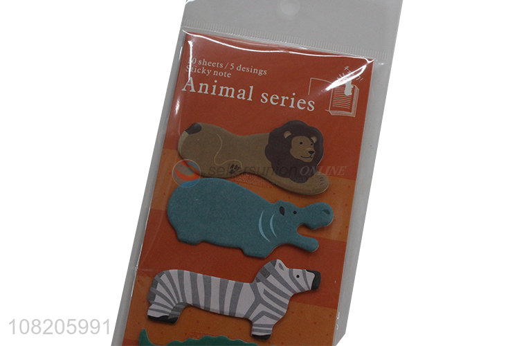 Yiwu supplier portable animal removeable sticky notes