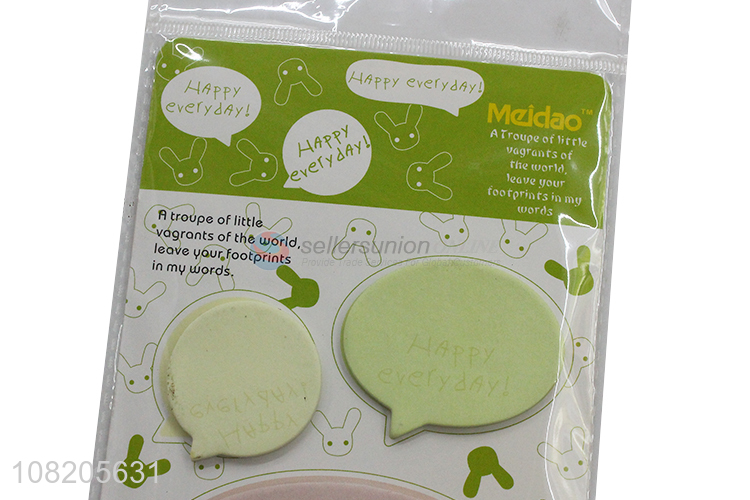 Creative design paper memo pads removeable sticky notes