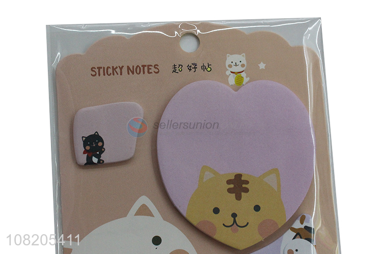China wholesale cartoon sticky notes office memo pads