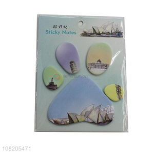 Factory price cartoon removeable sticky notes memo pads