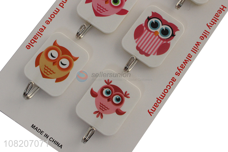 Factory supply household plastic wall sticky hooks for sale