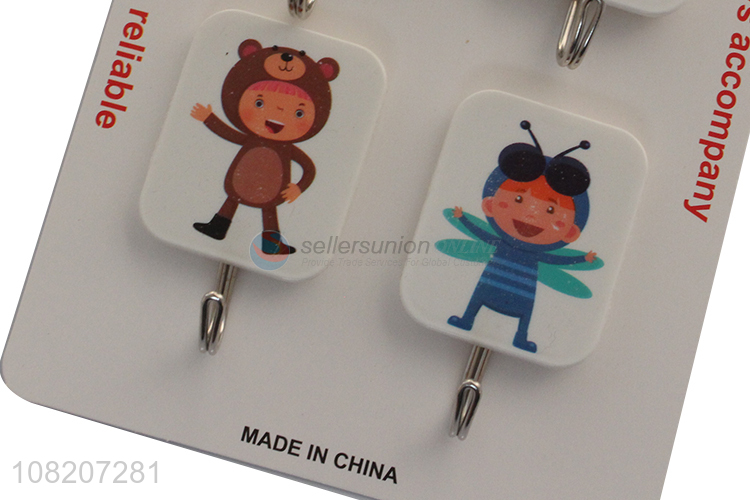 Good sale waterproof plastic sticky hooks for bathroom
