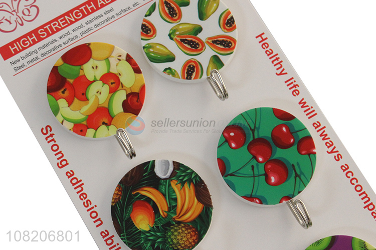 China factory durable wall mounted plastic sticky hooks