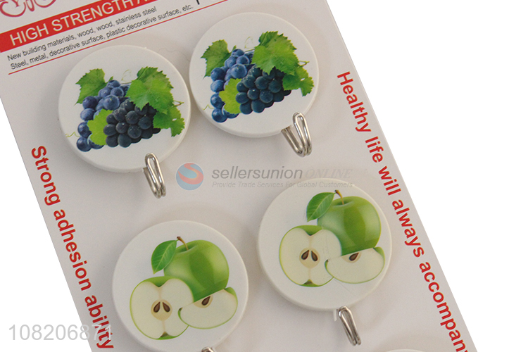 New arrival wall mounted sticky hooks for bathroom and kitchen