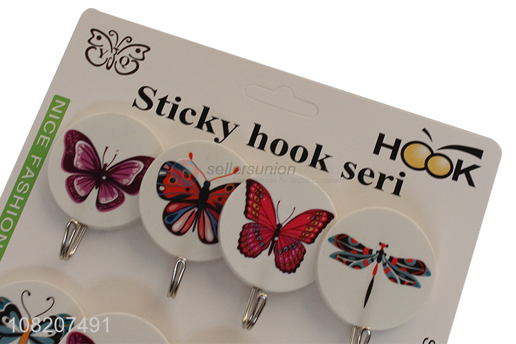 Popular products round bathroom kitchen sticky hooks for sale