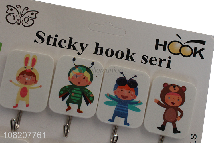 Online wholesale household fashion sticky hooks for kitchen