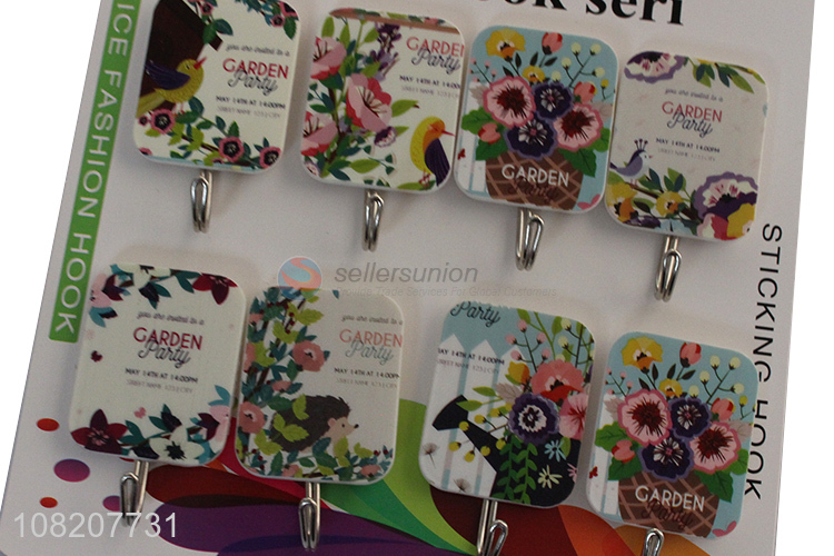 Low price oilproof kitchen plastic sticky hooks for sale