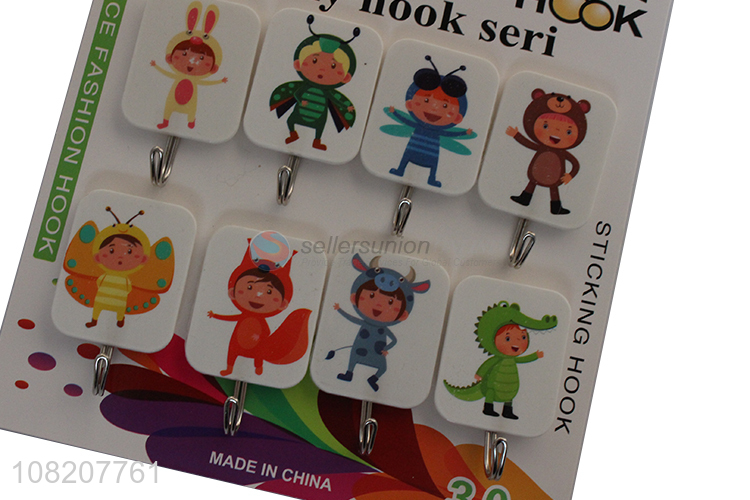 Online wholesale household fashion sticky hooks for kitchen