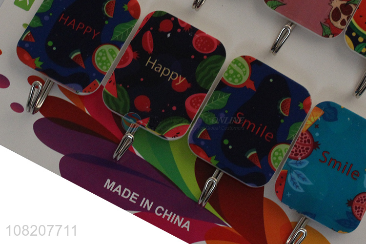 Wholesale from china fashion plastic sticky hooks for household