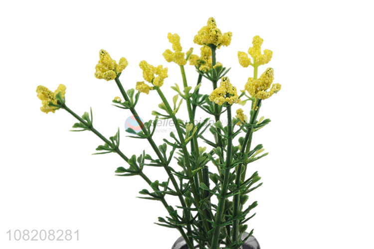 Good quality artificial plant in vase for home and office decoration