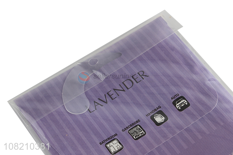 Hot selling girls lavender fragrance sachet with hook