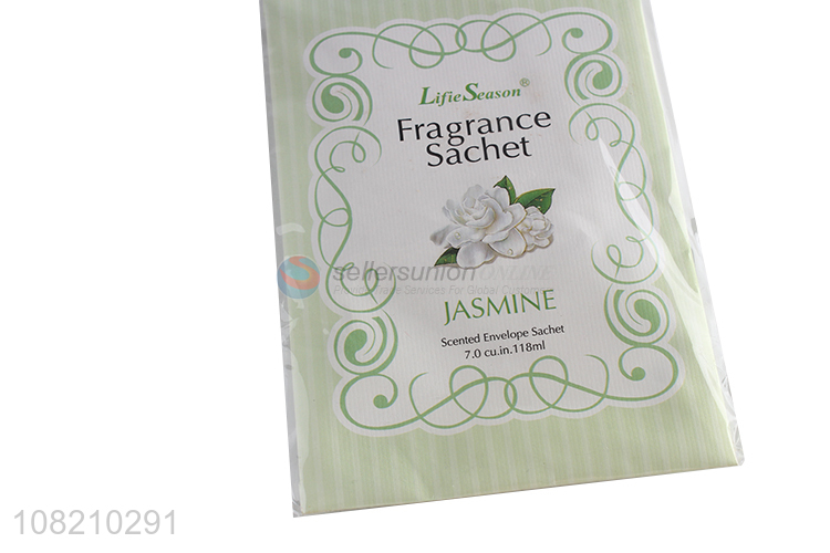 Hot selling natural jasmine fragrance sachet deodorants