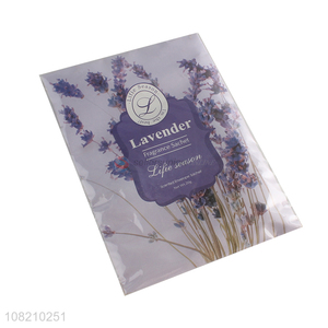 Yiwu market creative lavender hookless fragrance sachet