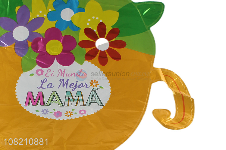 Creative Design Aluminum Foil Balloons For Mother's Day Decoration