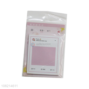 Recent design creative post-it notes women girls stationery