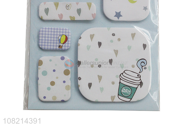 Wholesale cute sticky notes school student stationery