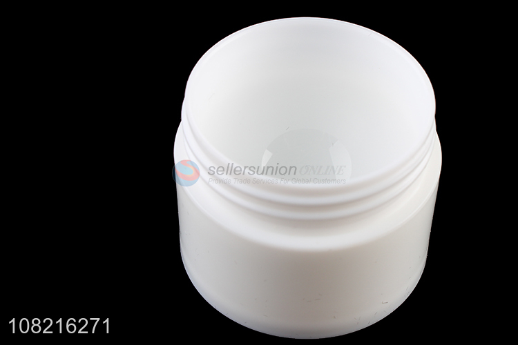 Yiwu wholesale simple face cream bottle for cosmetic
