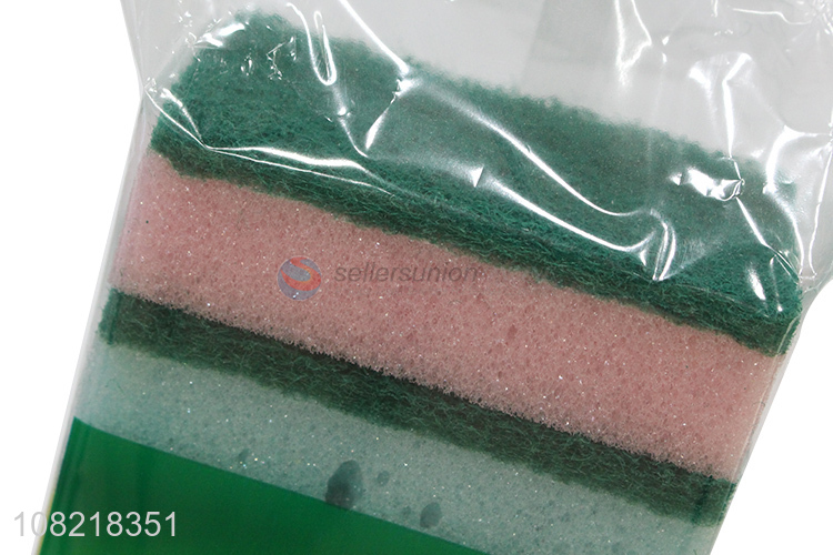 Yiwu factory scouring pads cleaning sponge for kitchen