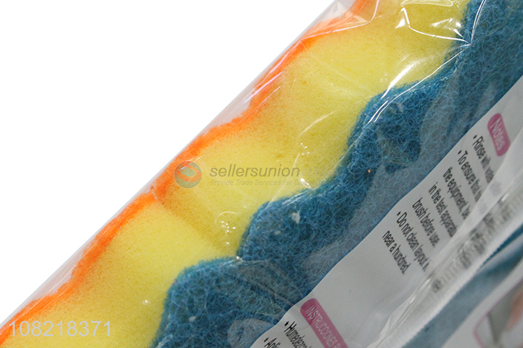 Yiwu direct sale creative heavy duty scrub cleaning sponge