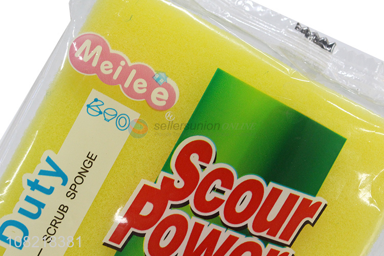 Good quality kitchen scouring pads cleaning sponge for sale