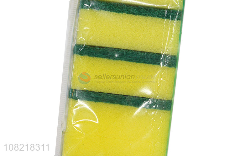 Yiwu supplier scrub pot brushes kitchen cleaning sponge