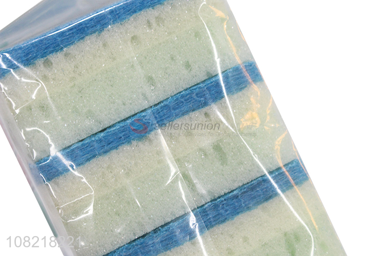 Factory wholesale kitchen cleaning sponge scrub dish brushes