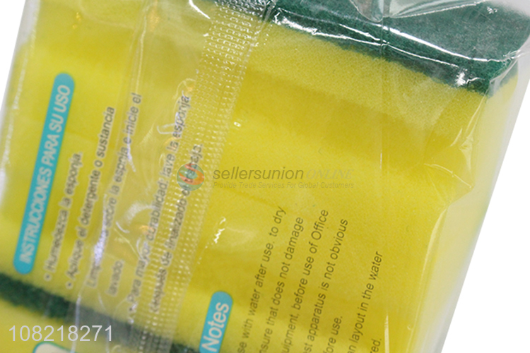 Low price kitchen cleaning sponge scrub scouring pads