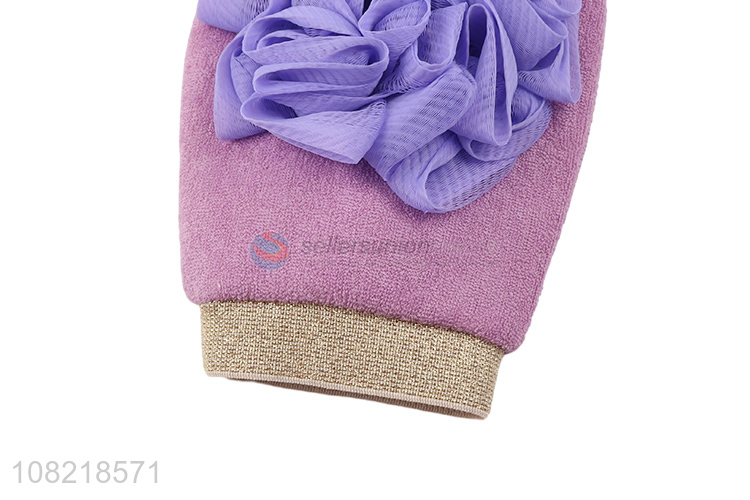 High quality reusable remove dead skin household bath gloves