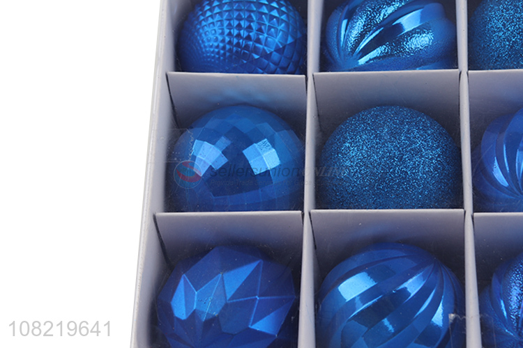 Low price wholesale blue christmas balls party decoration