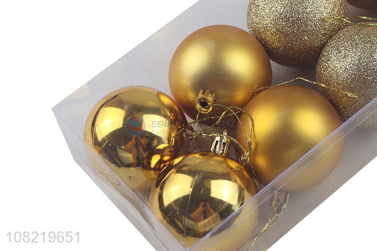 High quality golden festival ornaments for christmas