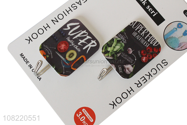 Hot product kitchen sticky hooks removable towel hooks for hanging