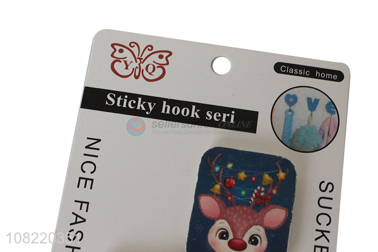Yiwu market kitchen sticky hooks removable towel hooks for hanging