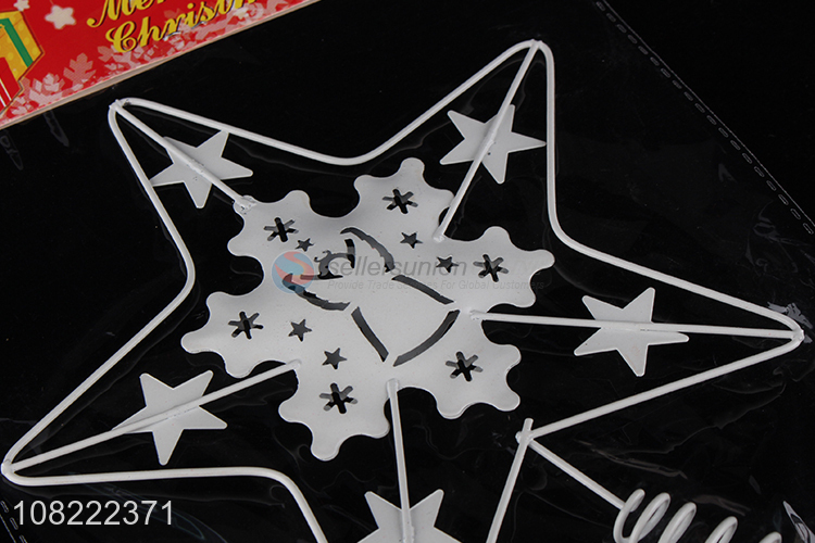 Factory Wholesale Christmas Tree Top Star Christmas Ornament