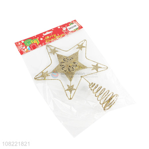 Best Price Iron Five-Pointed Star  For Christmas Tree Decoration