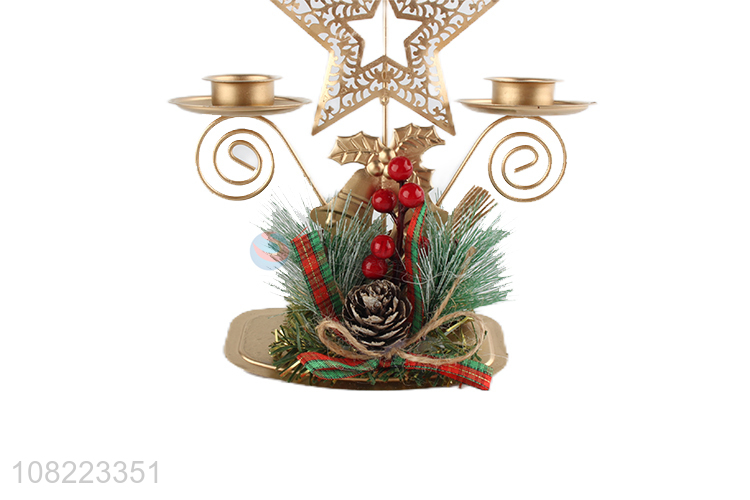 Hot Selling Christmas Decorative Candle Holder Fashion Candlestick