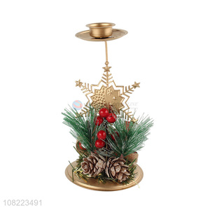 Wholesale Christmas Tabletop Decorations Christmas Candle Holder