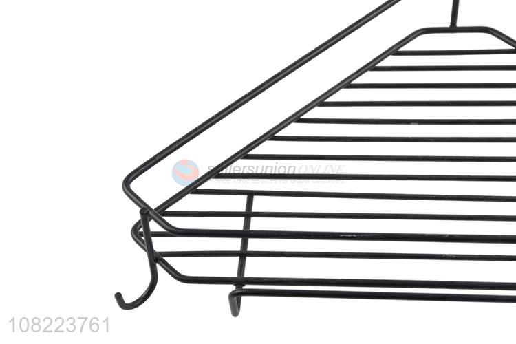 Factory wholesale wrought iron bathroom triangle rack