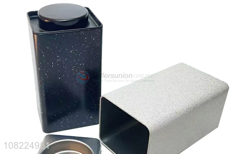 Unique Design Rectangular Tin Can With Convex Cover